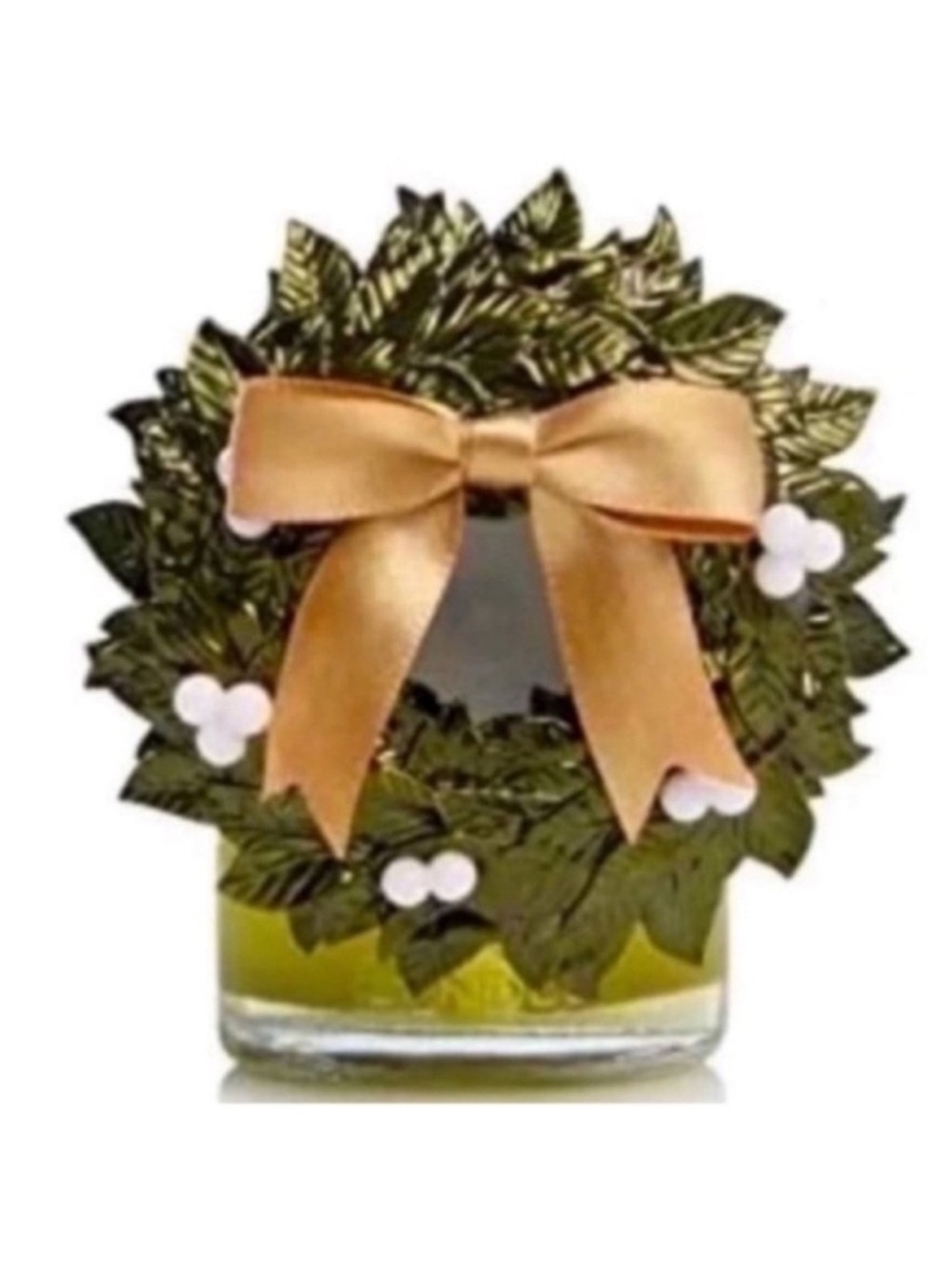 New Holiday Wreath Yankee Candle Scent Plug Diffuser with Light
